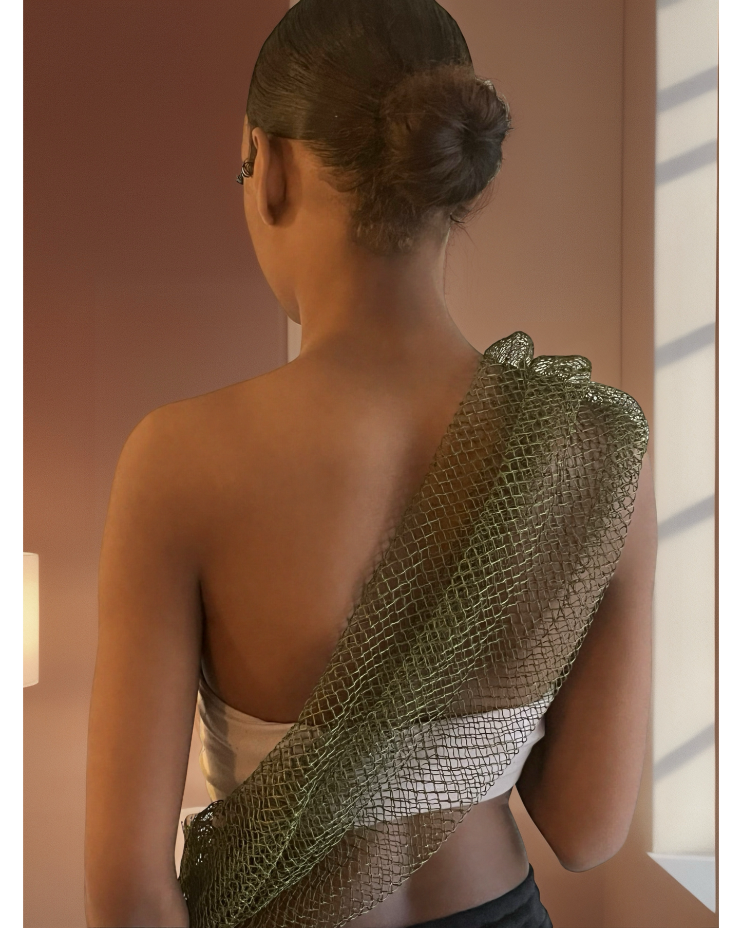 Authentic African Net Sponge (Medium)