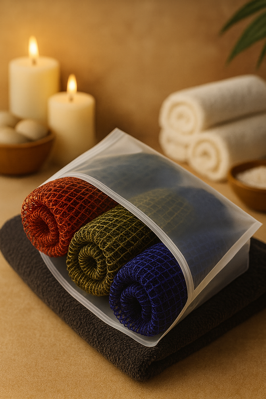 3 Piece Authentic African Net Sponge